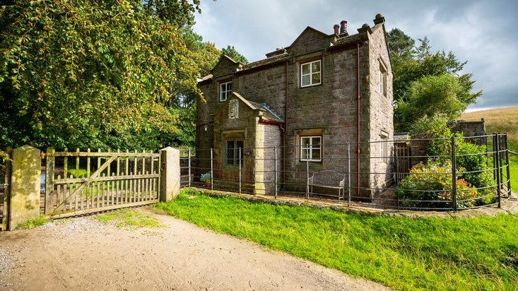 The exterior of East Lodge, Disley, Stockport, Cheshire